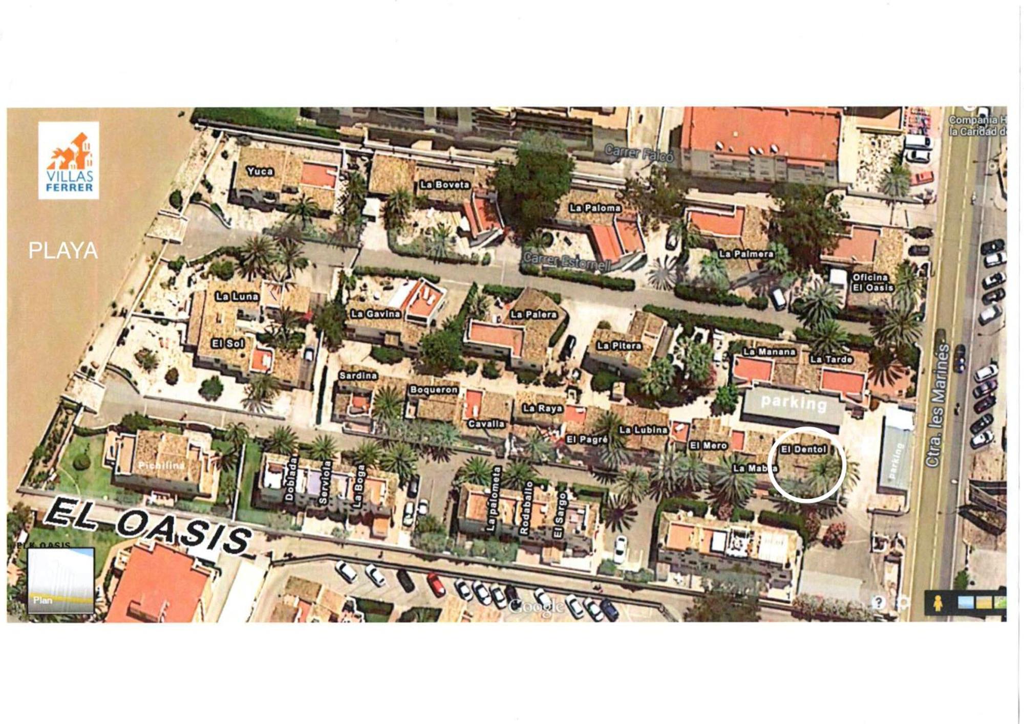 Urbanizacion El Oasis, 20 Villas En 1ª Linea Playa Денія Екстер'єр фото